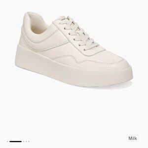 vince warren court leather sneakers size 7